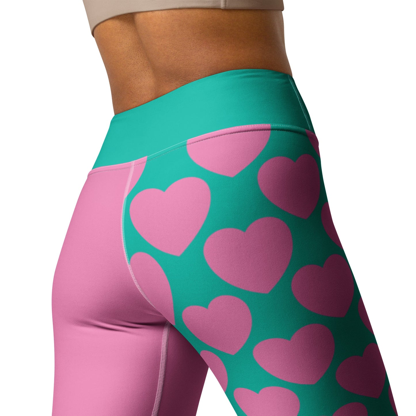 ELLIE LOVE pink mint - Yoga Leggings - SHALMIAK