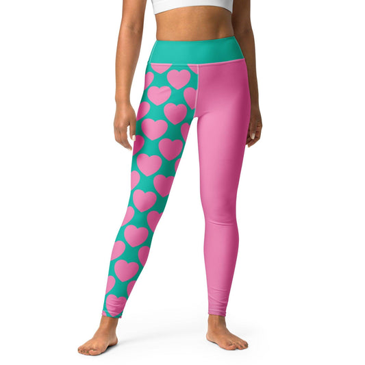 ELLIE LOVE pink mint - Yoga Leggings - SHALMIAK