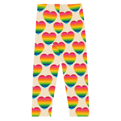 ELLIE LOVE rainbow -2- Kid's Leggings - SHALMIAK