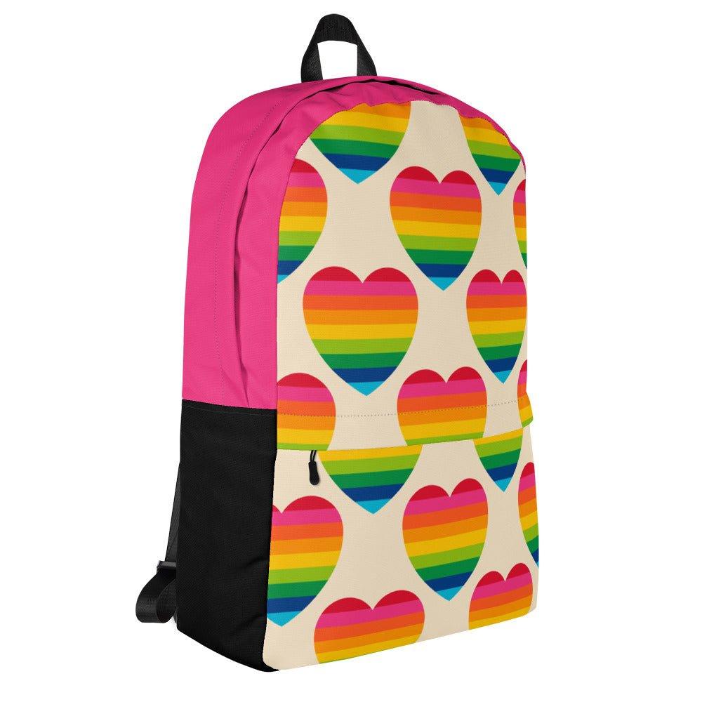 ELLIE LOVE rainbow - Backpack - SHALMIAK