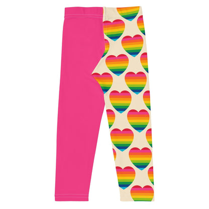 ELLIE LOVE rainbow - Kid's Leggings - SHALMIAK