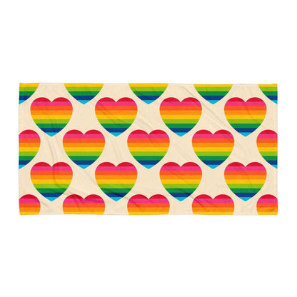 ELLIE LOVE rainbow - Towel - SHALMIAK