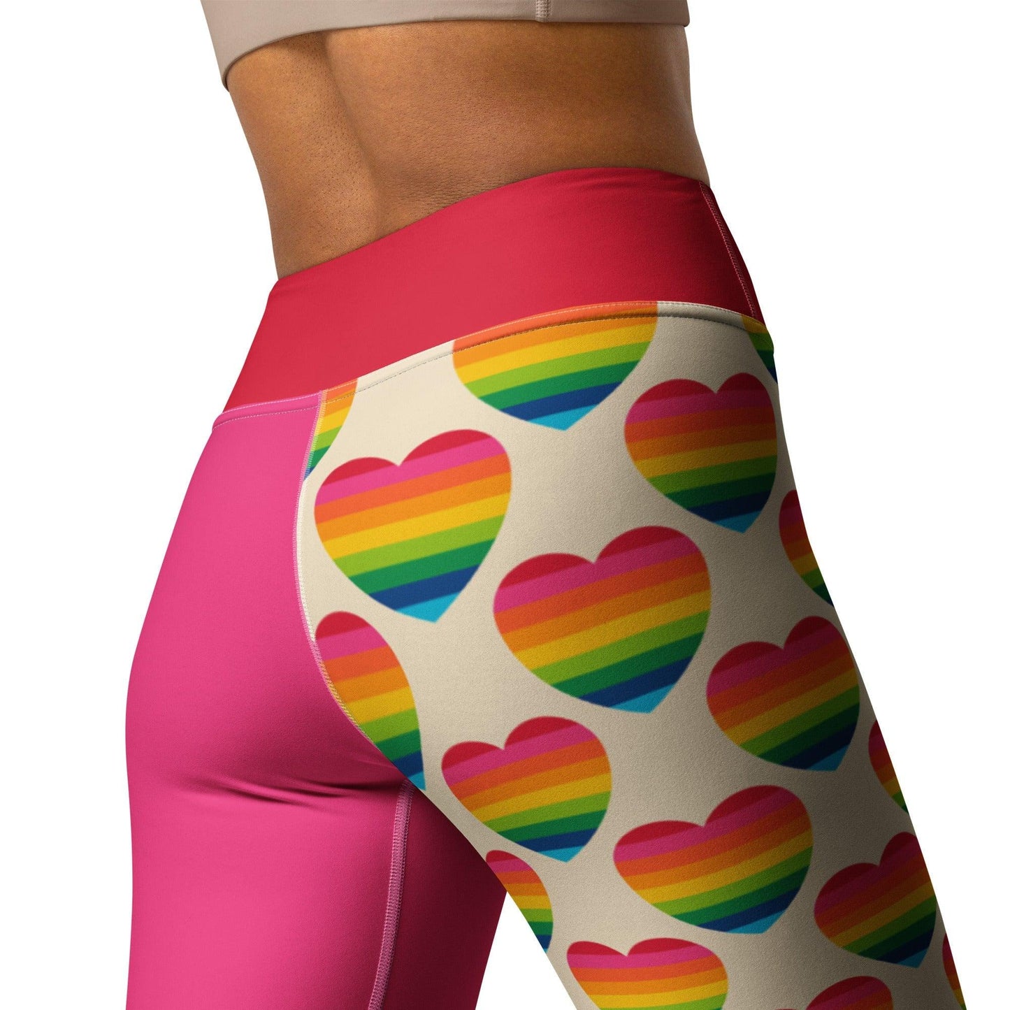 ELLIE LOVE rainbow - Yoga Leggings - SHALMIAK