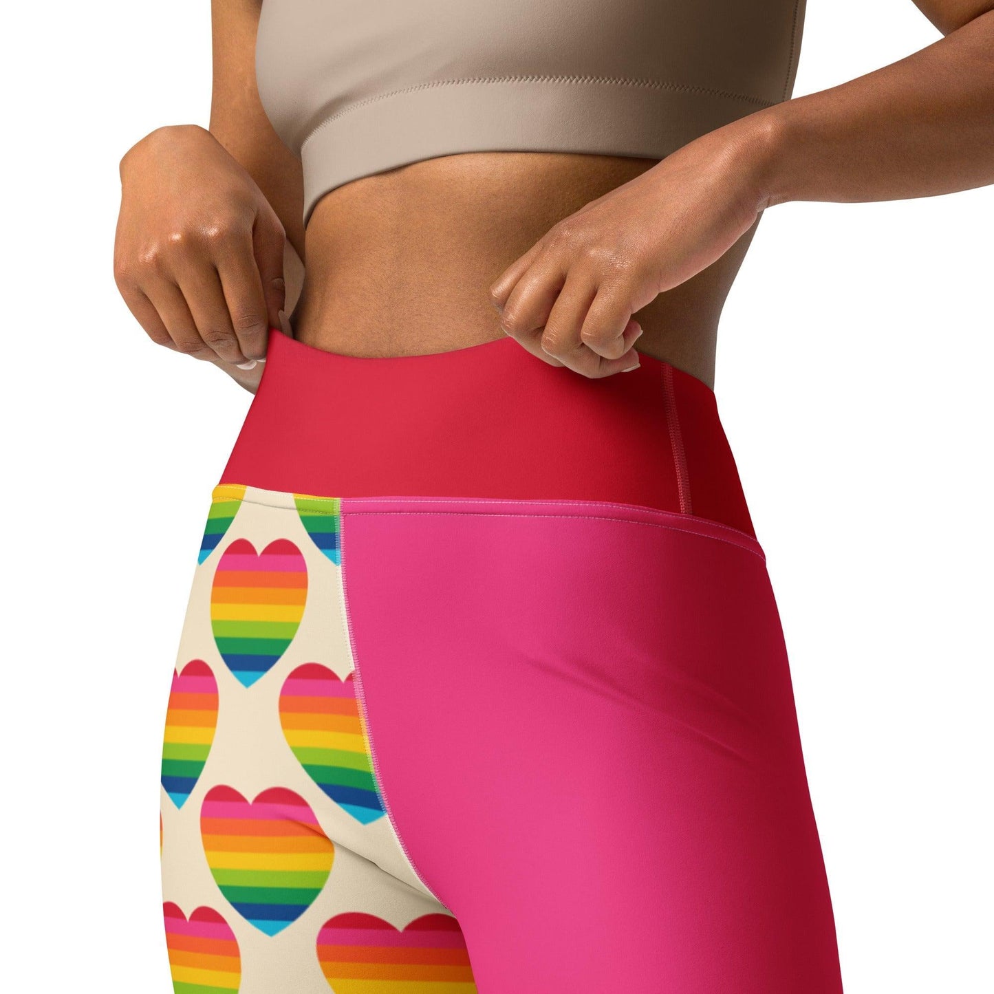 ELLIE LOVE rainbow - Yoga Leggings - SHALMIAK