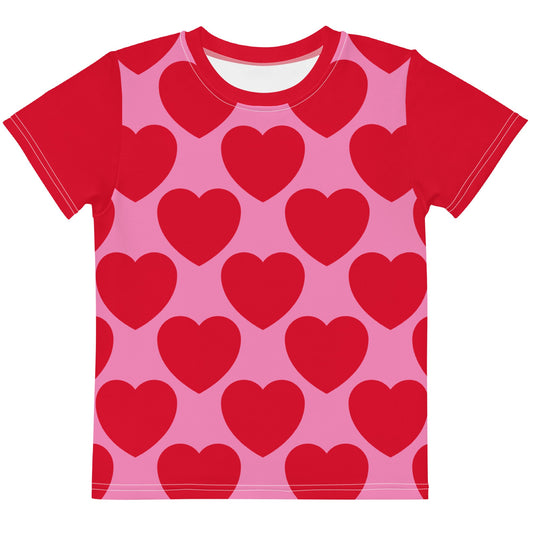 ELLIE LOVE red - Kid's T-shirt - SHALMIAK