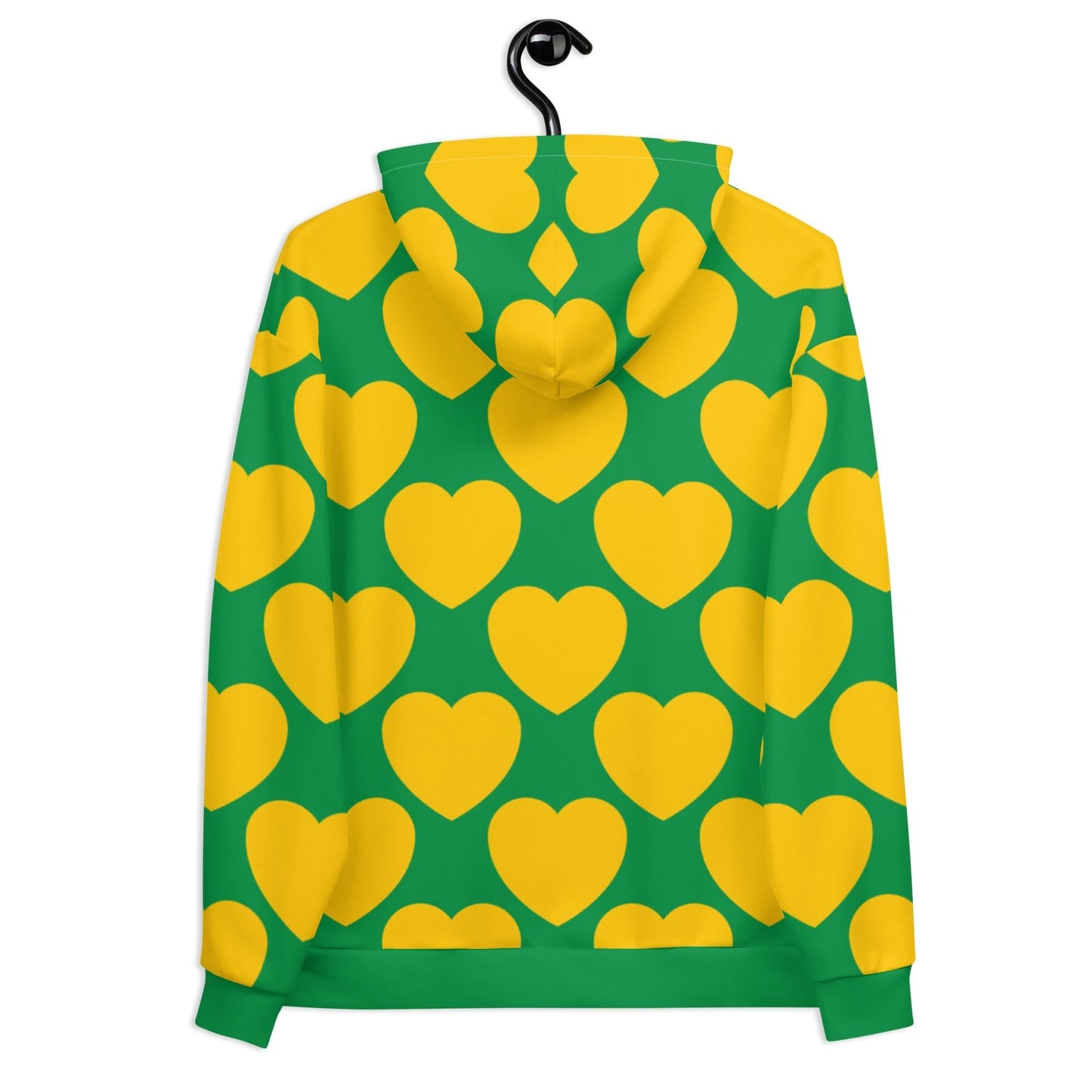 ELLIE LOVE yellow green - Unisex Hoodie (recycled) - SHALMIAK