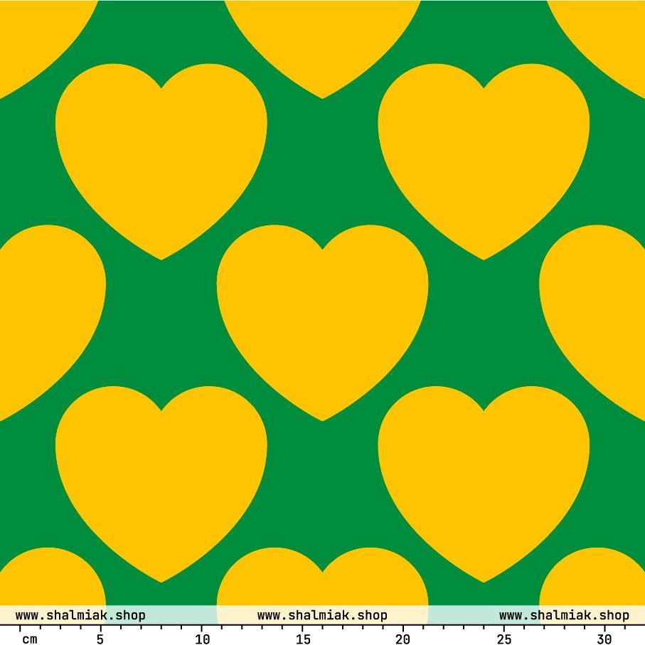 ELLIE LOVE yellow green - SHALMIAK