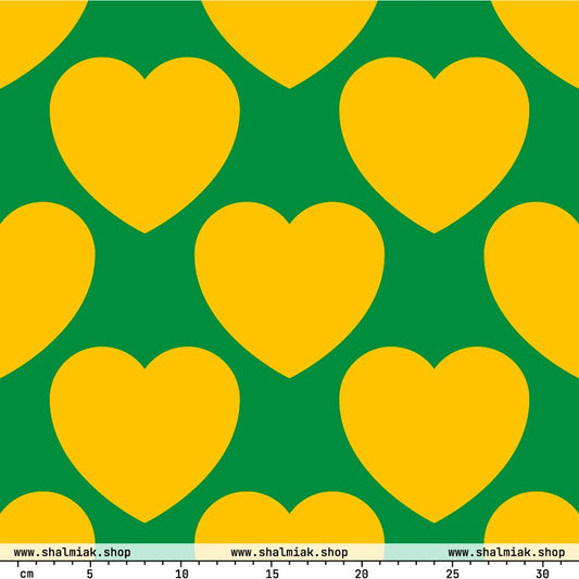 ELLIE LOVE yellow green - SHALMIAK