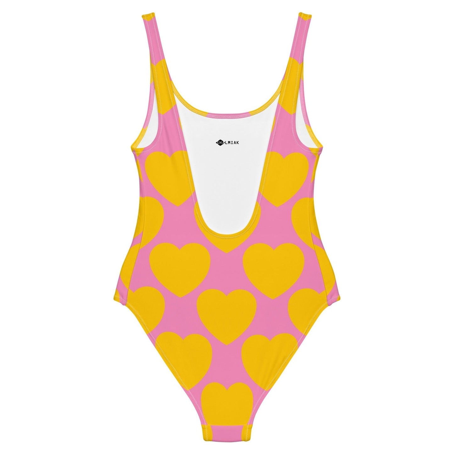 ELLIE LOVE yellow pink - One-Piece Swimsuit - SHALMIAK