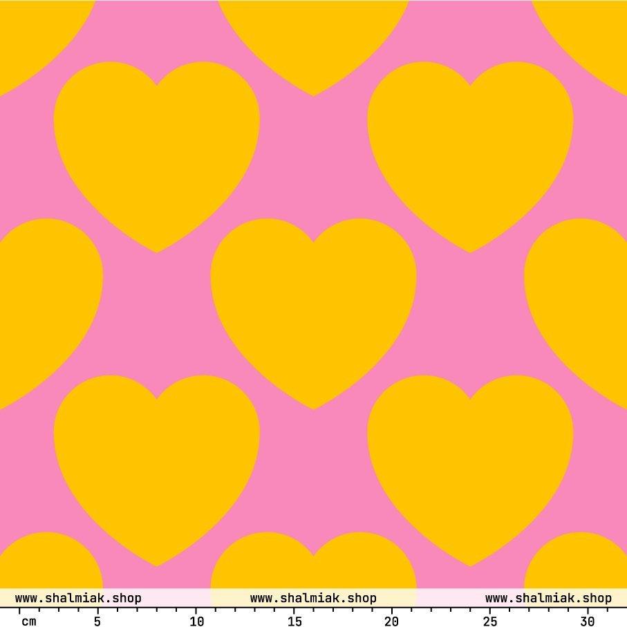 ELLIE LOVE yellow pink - SHALMIAK