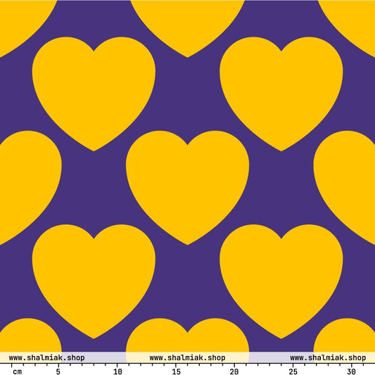 ELLIE LOVE yellow purple - SHALMIAK