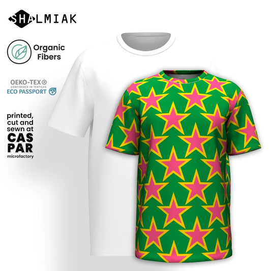 ELLIE STAR green - T-shirt (organic cotton) - SHALMIAK