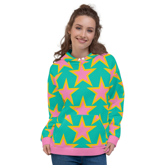 ELLIE STAR mint - Unisex Hoodie (recycled) - SHALMIAK