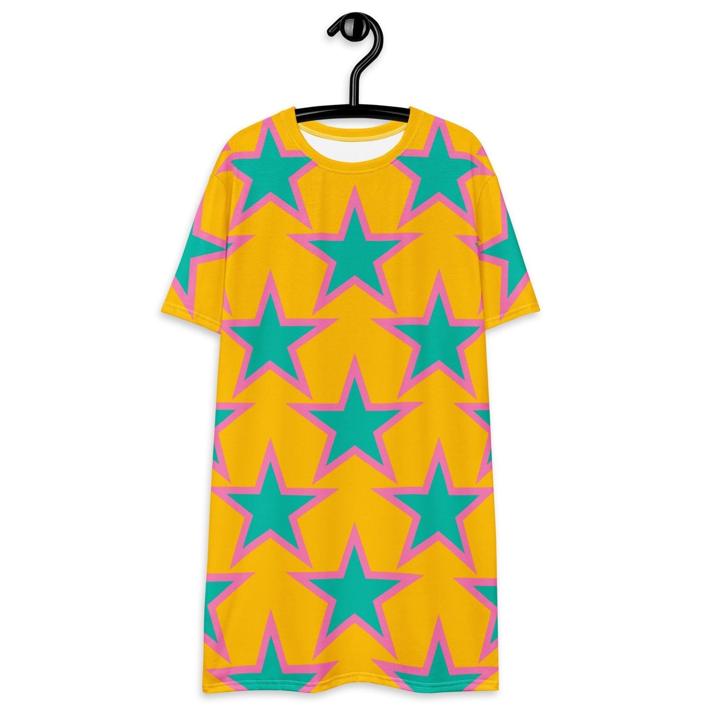 ELLIE STAR yellow - T-shirt dress - SHALMIAK