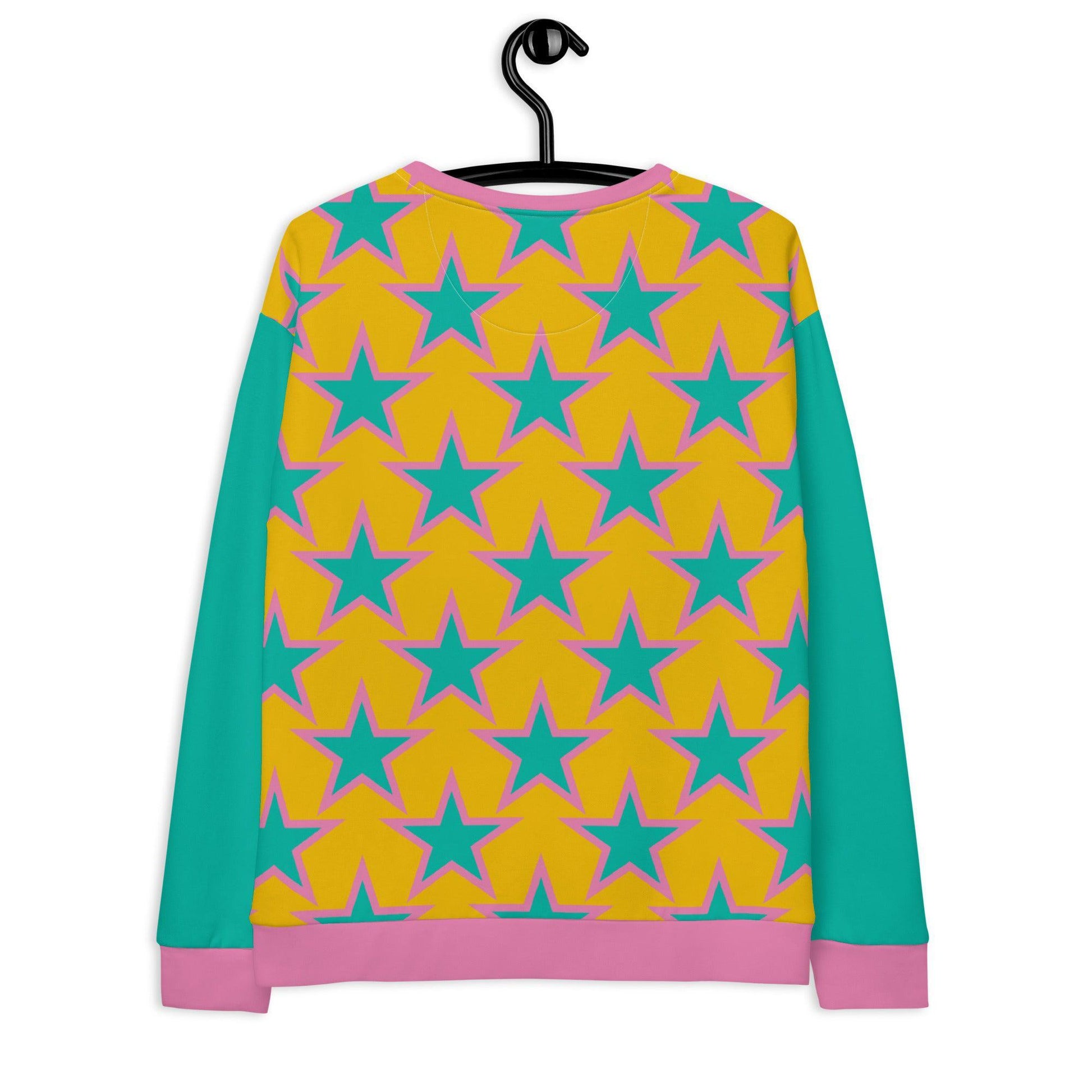 ELLIE STAR yellow - Unisex Sweatshirt  (recycled) - SHALMIAK