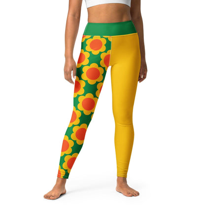 ELLIE green - Yoga Leggings - SHALMIAK