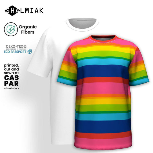 ELLIE rainbow - T-shirt  (organic cotton) - SHALMIAK