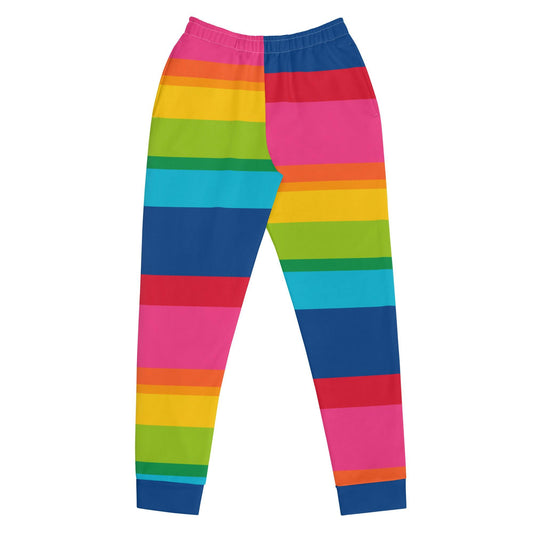 ELLIE rainbow stripe - Women's Sweatpants - SHALMIAK