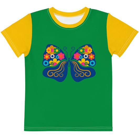 FAB FLOVERYFLY green - Kid's T-shirt - SHALMIAK