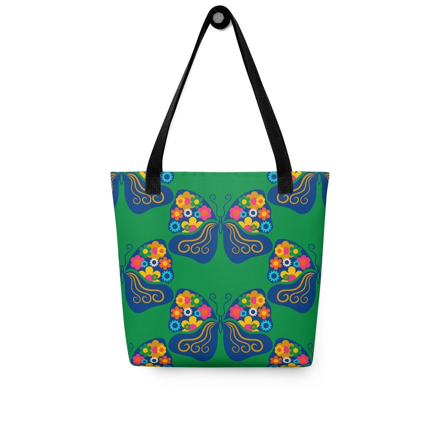 FAB FLOVERYFLY green - Tote bag - SHALMIAK