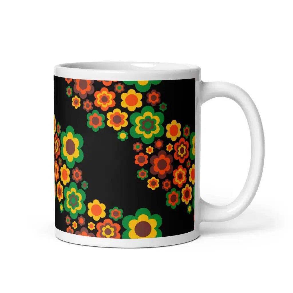 FLORA FOREVER retro - Ceramic Mug - SHALMIAK