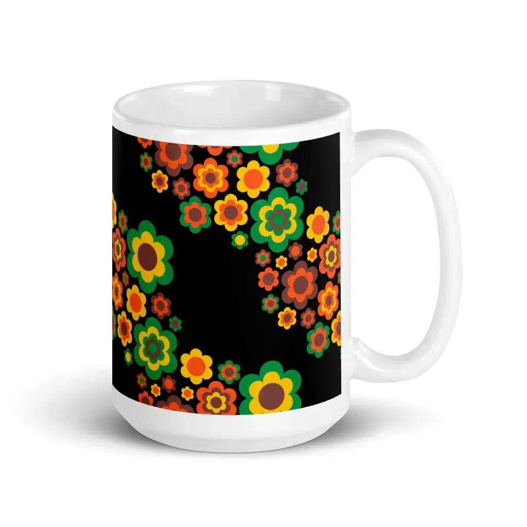 FLORA FOREVER retro - Ceramic Mug - SHALMIAK