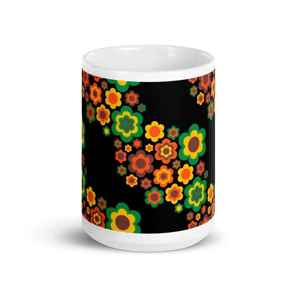 FLORA FOREVER retro - Ceramic Mug - SHALMIAK