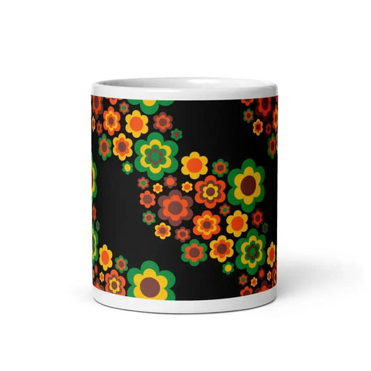 FLORA FOREVER retro - Ceramic Mug - SHALMIAK