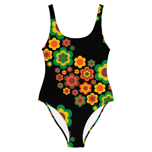 FLORA FOREVER retro - One-Piece Swimsuit - SHALMIAK