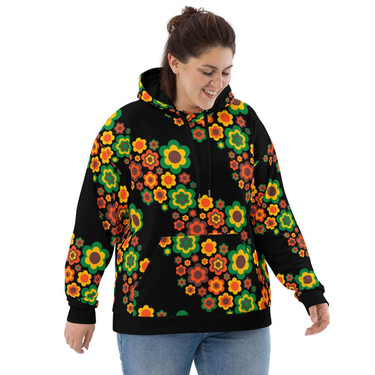 FLORA FOREVER retro - Unisex Hoodie (recycled) - SHALMIAK