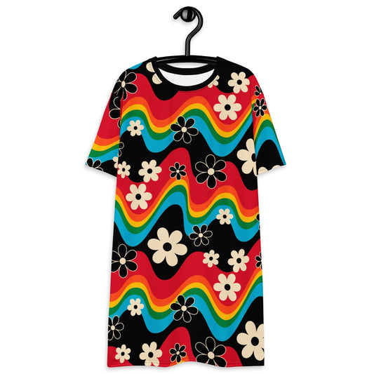 FLORA RAVE - T-shirt dress - SHALMIAK