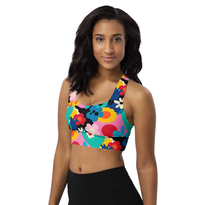 Sports Bra (recycled) - FLORALEI - SHALMIAK