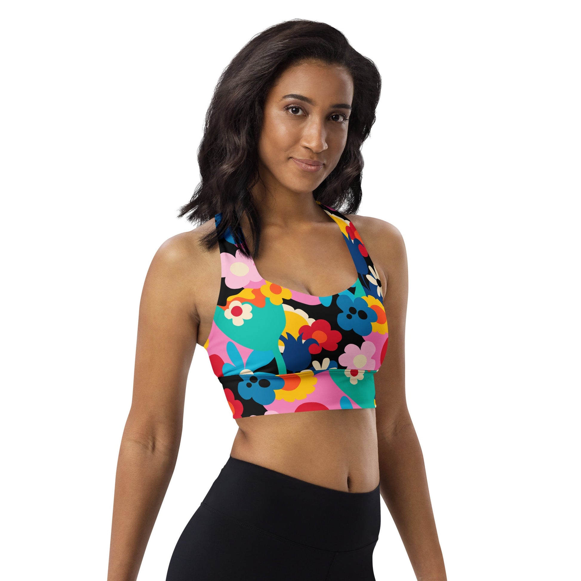 Sports Bra (recycled) - FLORALEI - SHALMIAK