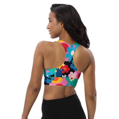 Sports Bra (recycled) - FLORALEI - SHALMIAK