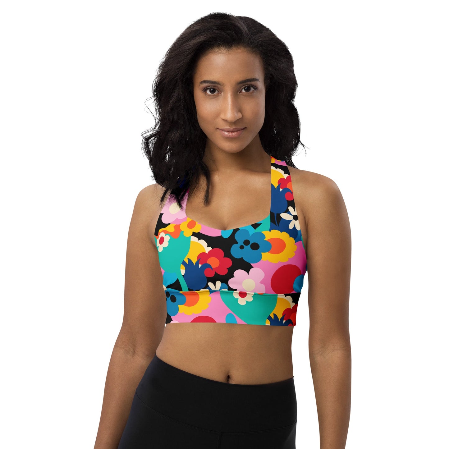 Sports Bra (recycled) - FLORALEI - SHALMIAK