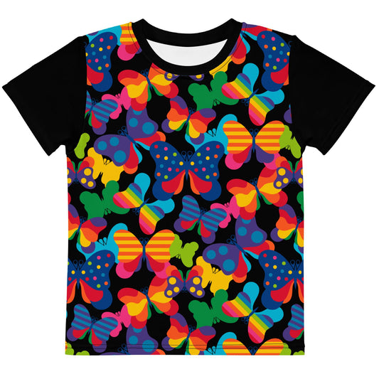 FLYRAVE black - Kid's T-shirt - SHALMIAK