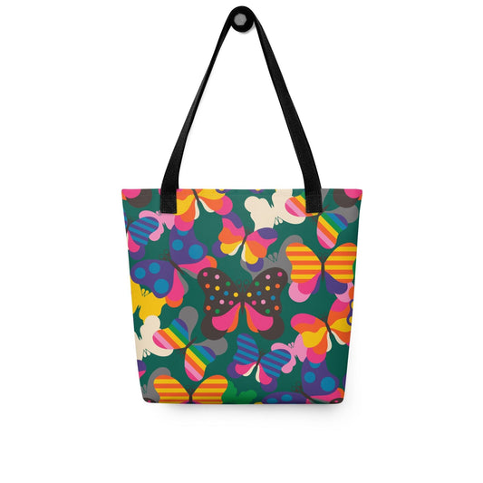 FLYRAVE green - Tote bag - SHALMIAK