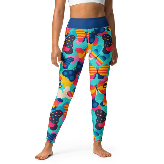 FLYRAVE turquoise -2- Yoga Leggings - SHALMIAK