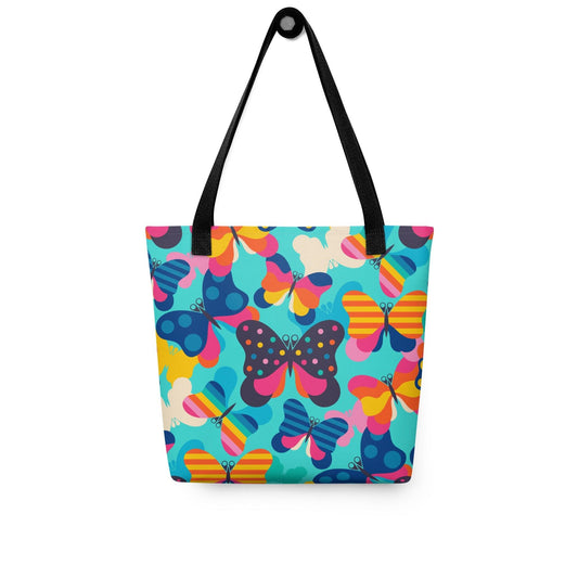 FLYRAVE turquoise - Tote bag - SHALMIAK