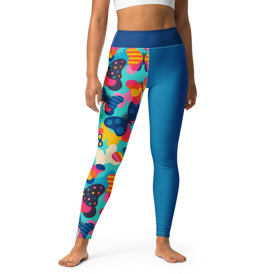 FLYRAVE turquoise - Yoga Leggings - SHALMIAK