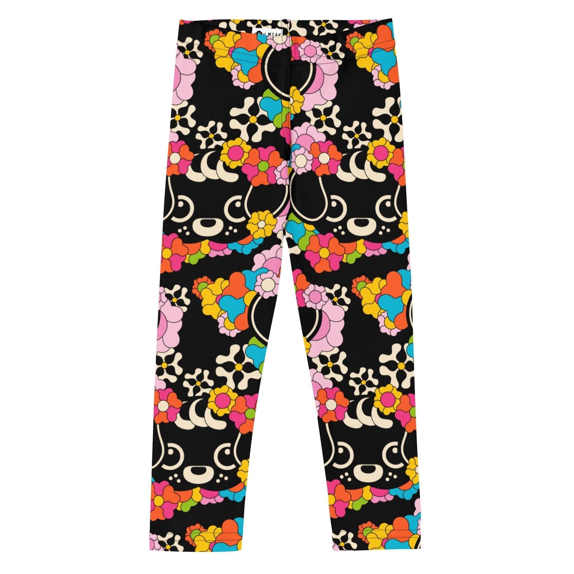 FUNKYPUP black -2- Kid's Leggings - SHALMIAK