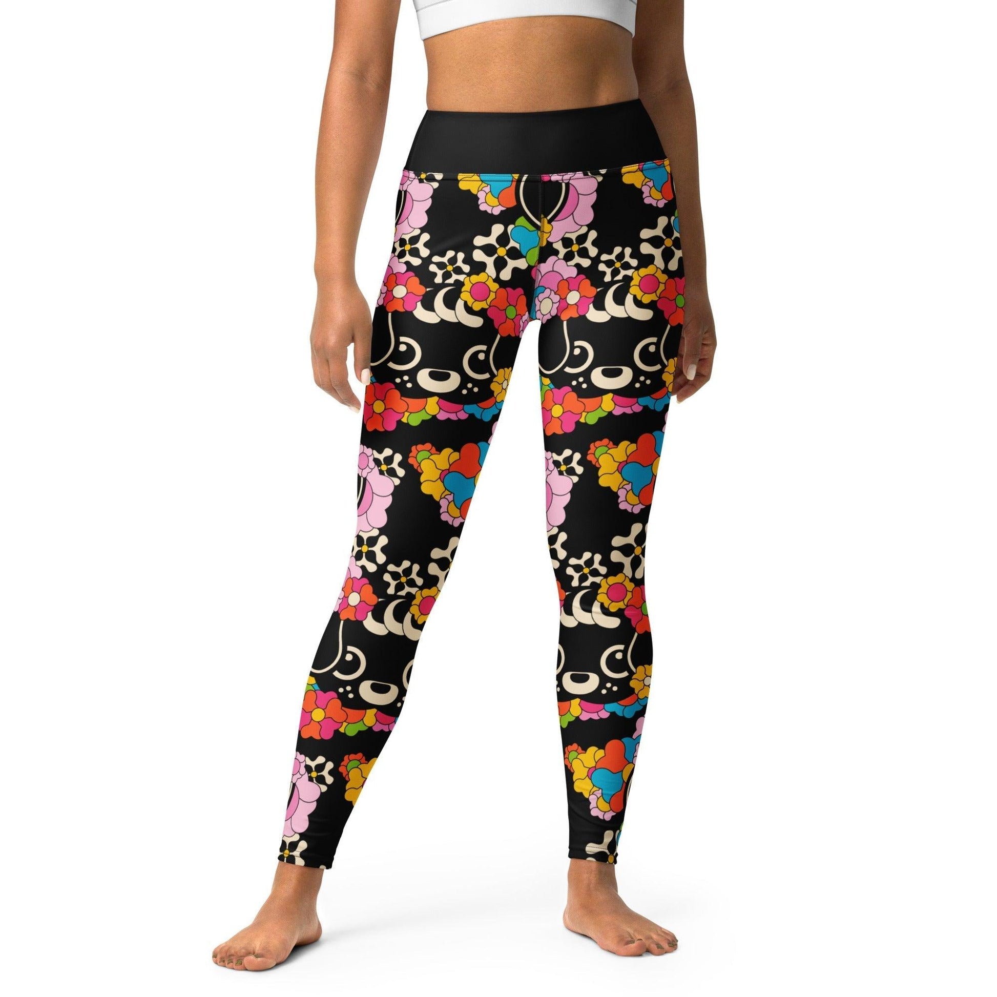 FUNKYPUP black -2- Yoga Leggings - SHALMIAK