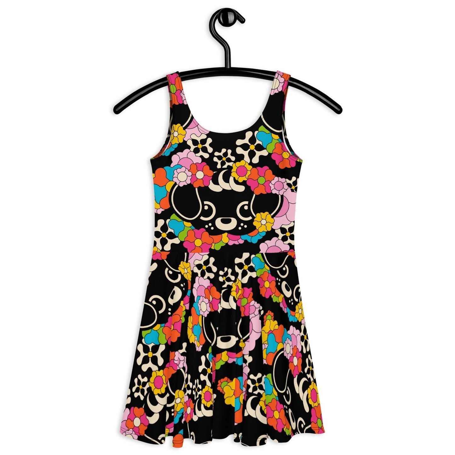 FUNKYPUP black - Skater Dress - SHALMIAK