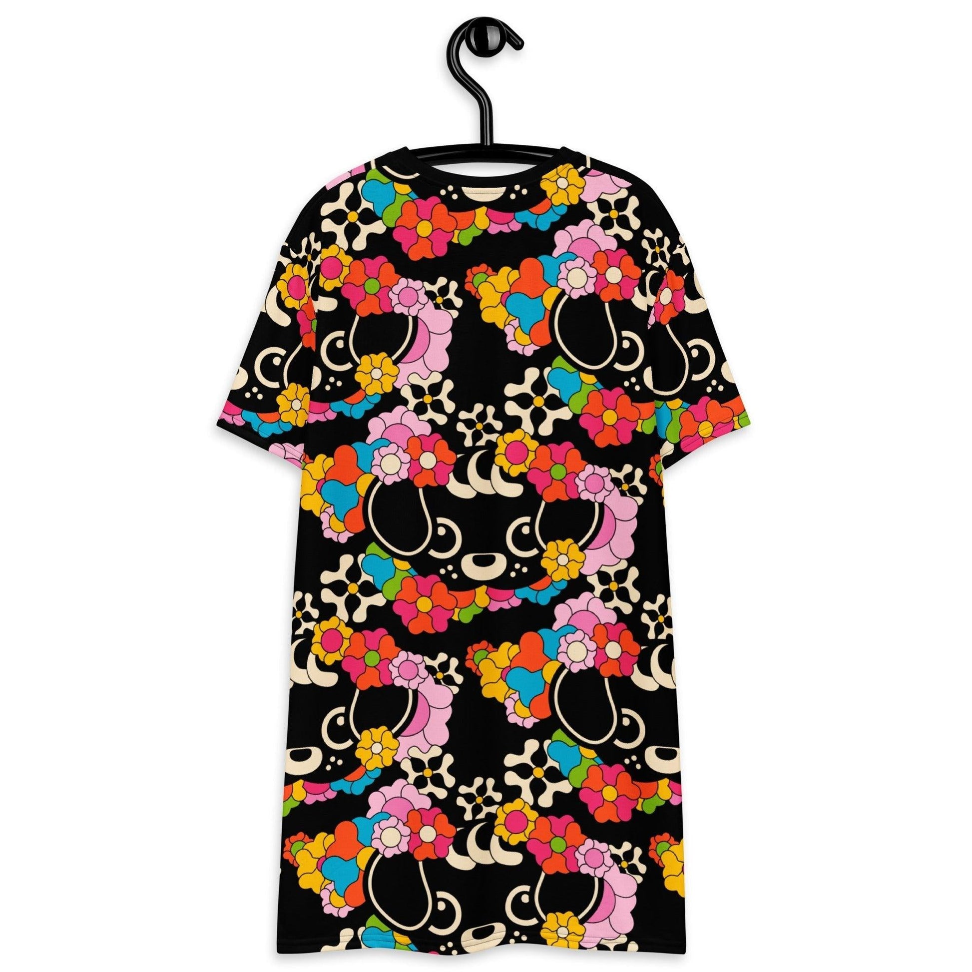 FUNKYPUP black - T-shirt dress - SHALMIAK