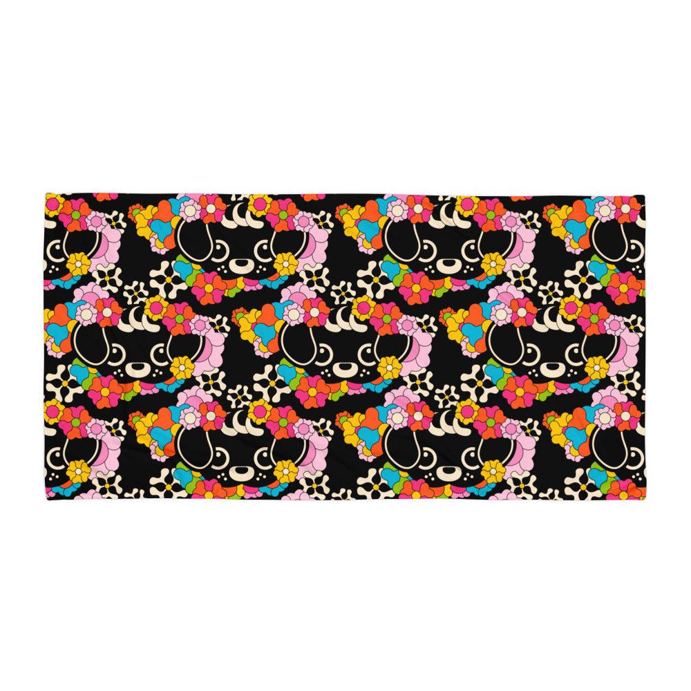 FUNKYPUP black - Towel - SHALMIAK