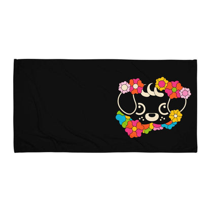 FUNKYPUP black (just pup) - Towel - SHALMIAK