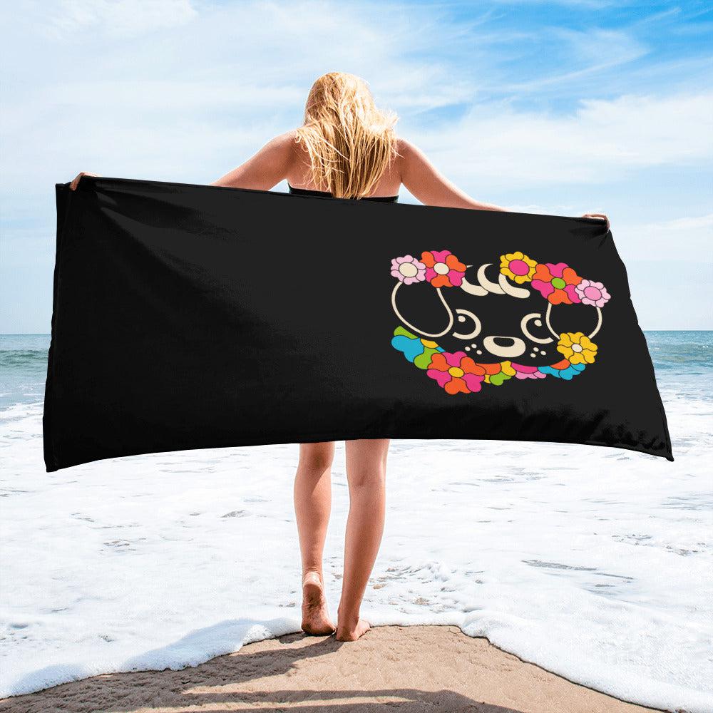 FUNKYPUP black (just pup) - Towel - SHALMIAK