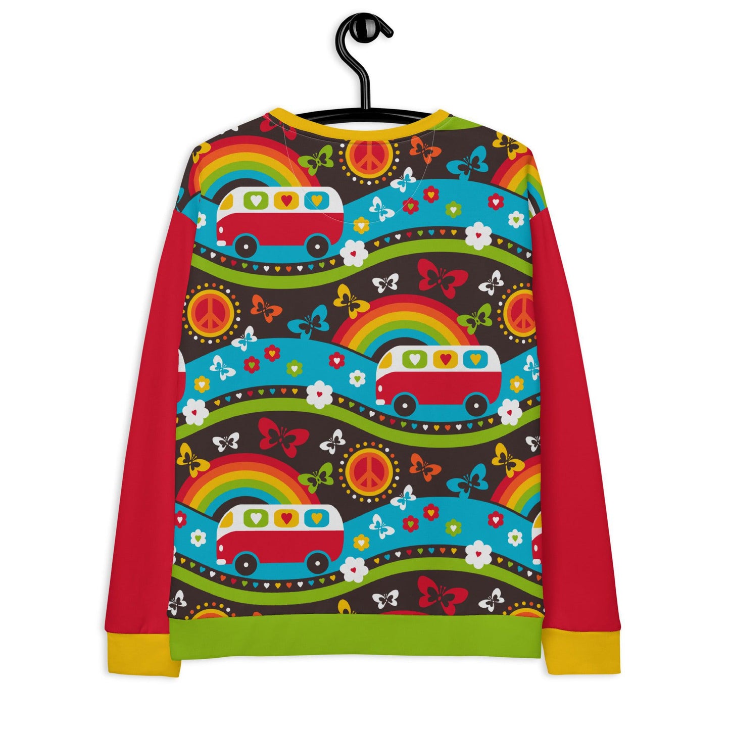 HIPPIE DAY rainbow - Unisex Sweatshirt  (recycled) - SHALMIAK