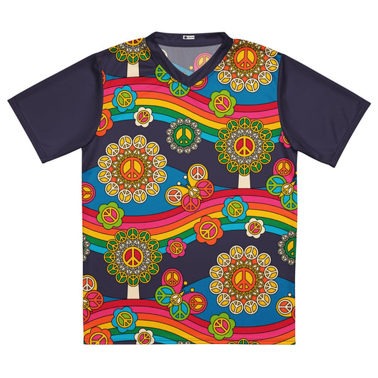 HIPPIE PARK - Recycled unisex sports jersey - SHALMIAK