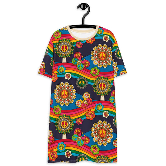 HIPPIE PARK - T-shirt dress - SHALMIAK